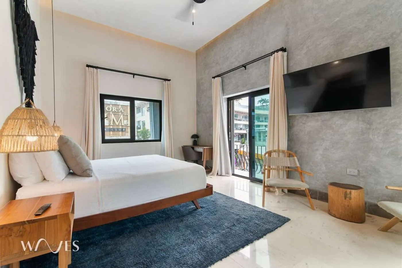 Prime 5Th Ave Stay - 2Br With King Beds & City Views Playa del Carmen Appartement